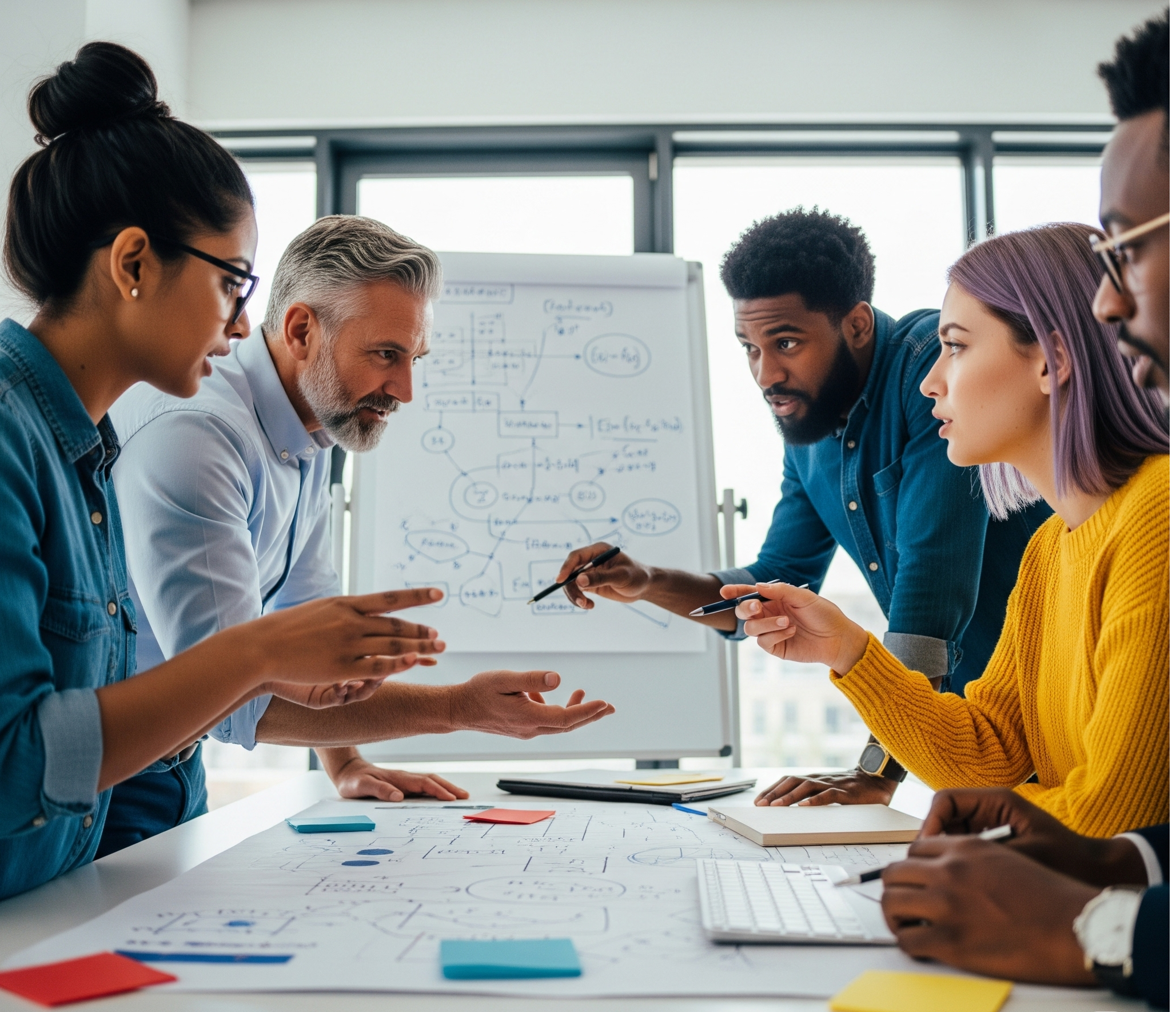 A team of professionals collaborating